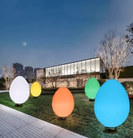 Светильник Яйцо 116х180 питание от 220, RGB Светильник Яйцо 116х180 питание от 220, RGB