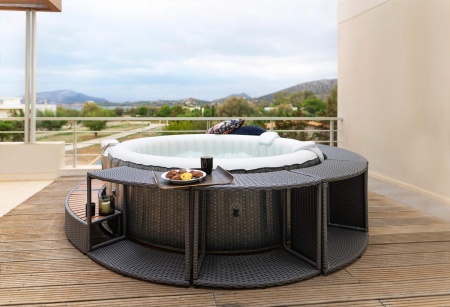 MSpa C-OM061 СПА-бассейн 204х70см "Ottoman" 930л, круглый, аэромассаж